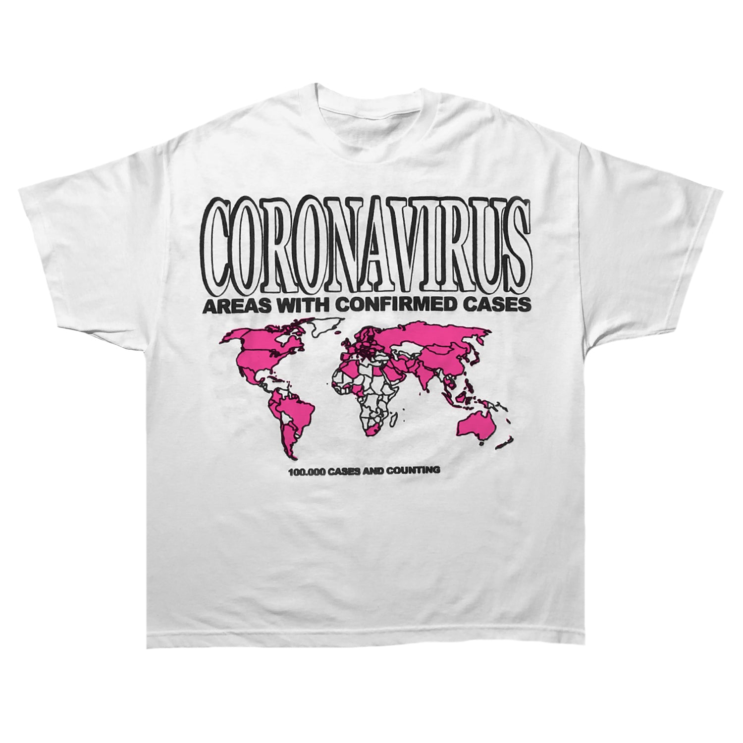 "Fuck off if you cough!" UV Activated T shirt
