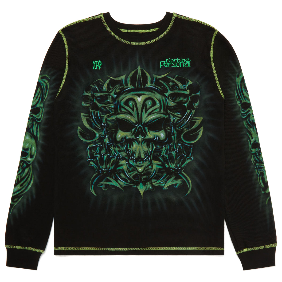 Skull Thermal - NO AIRBRUSH / EMBROIDERY