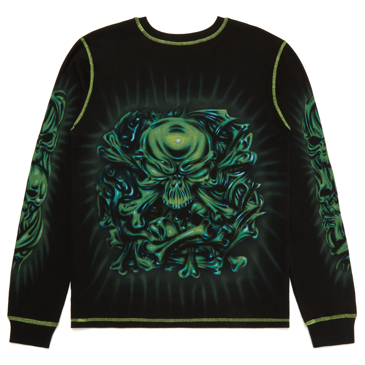 Skull Thermal - NO AIRBRUSH / EMBROIDERY