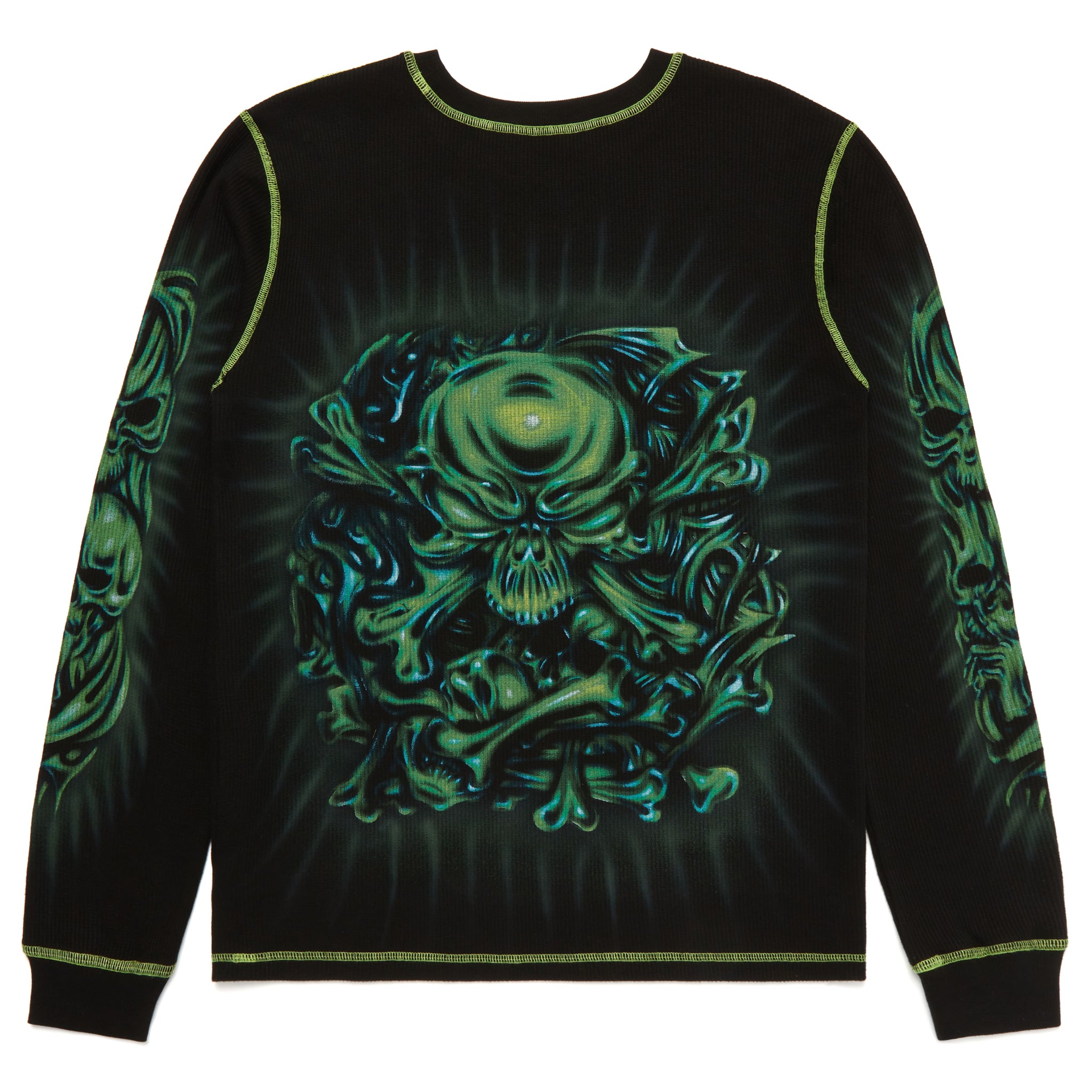 Skull Thermal - NO AIRBRUSH / EMBROIDERY