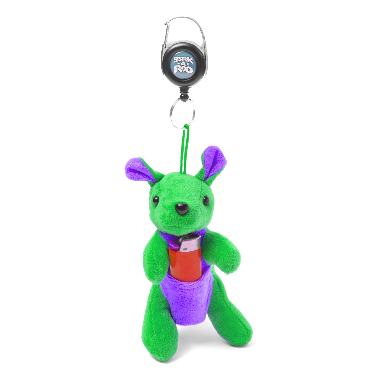 Green Spark-a-Roo Lighter Leash