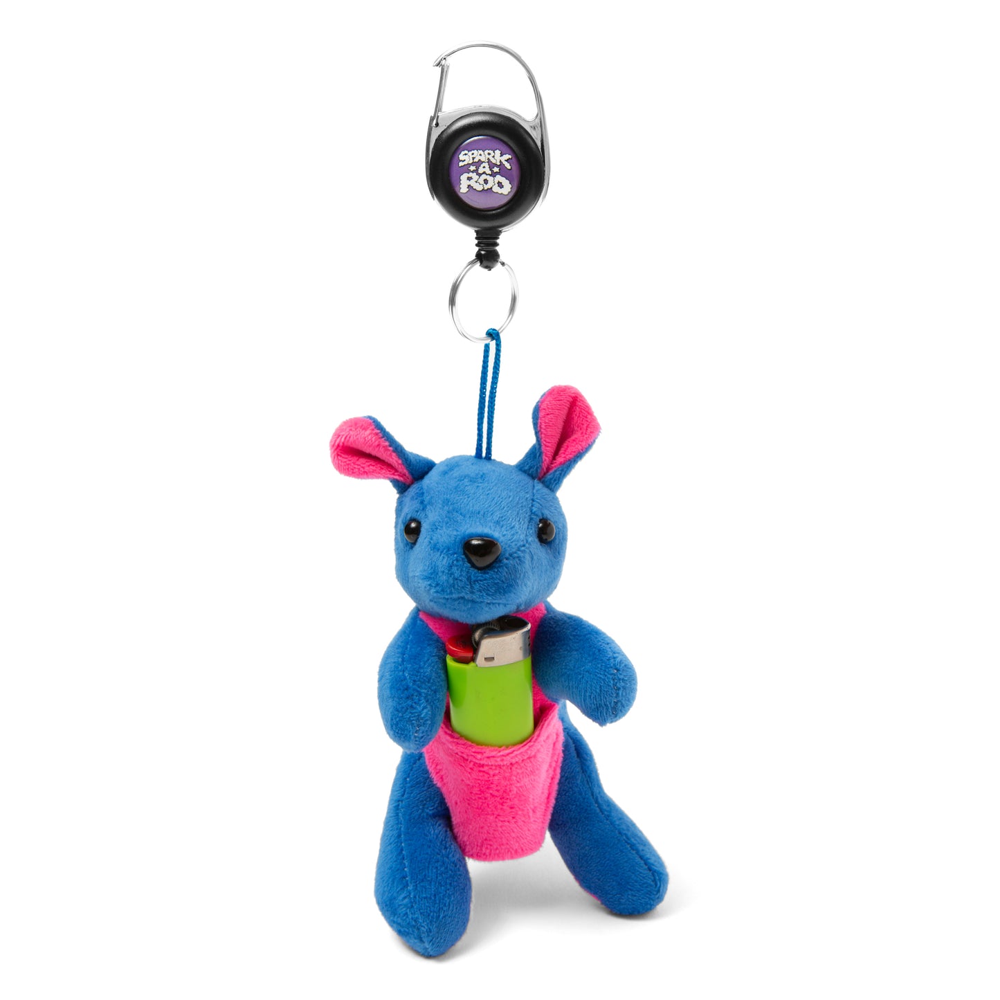 Blue Spark-a-Roo Lighter Leash