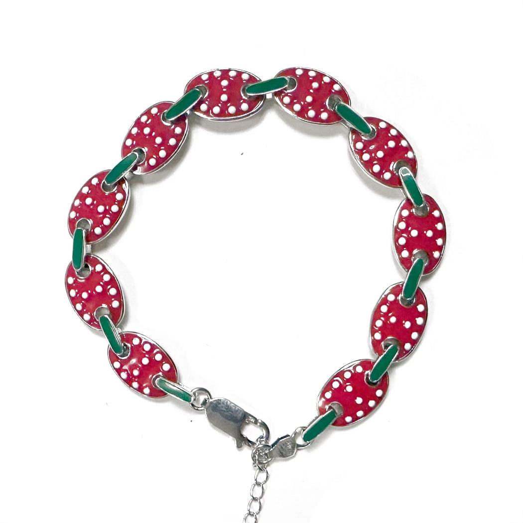 STRAWBERRY PUFF BRACELET