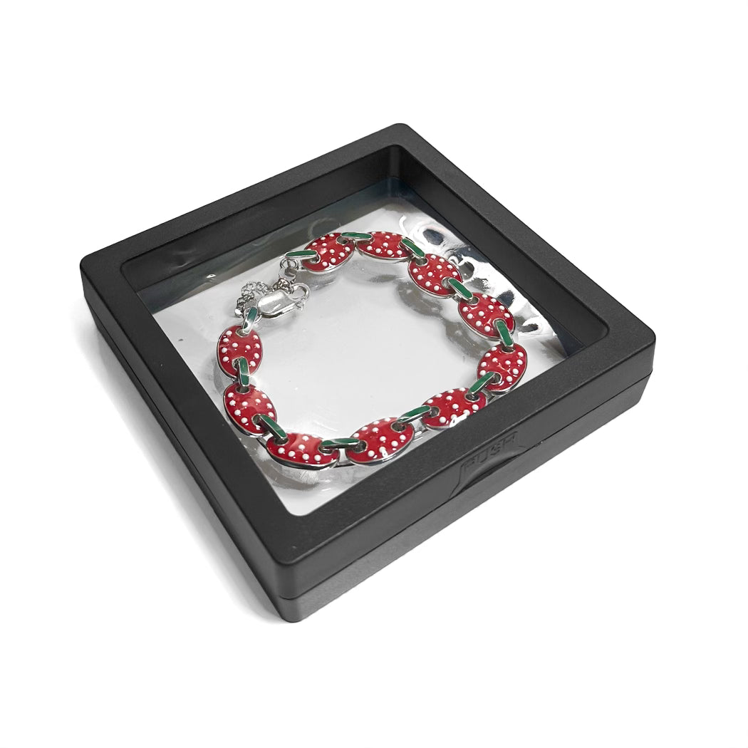STRAWBERRY PUFF BRACELET