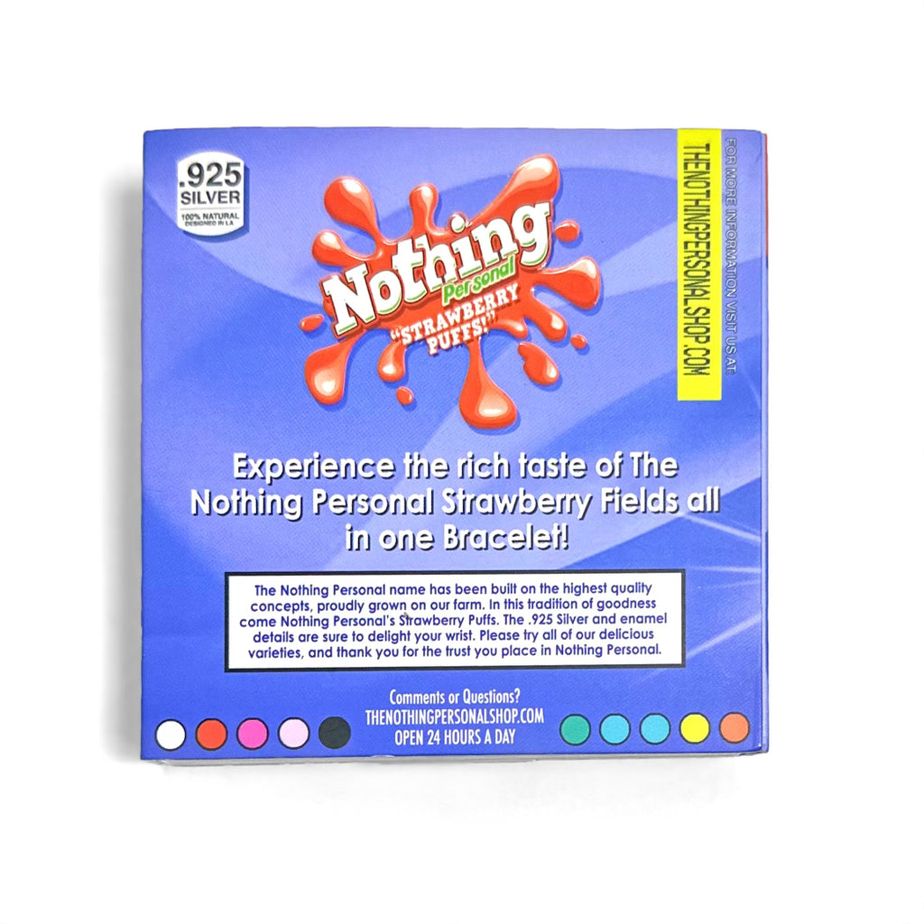 Strawberry Puff Bracelets