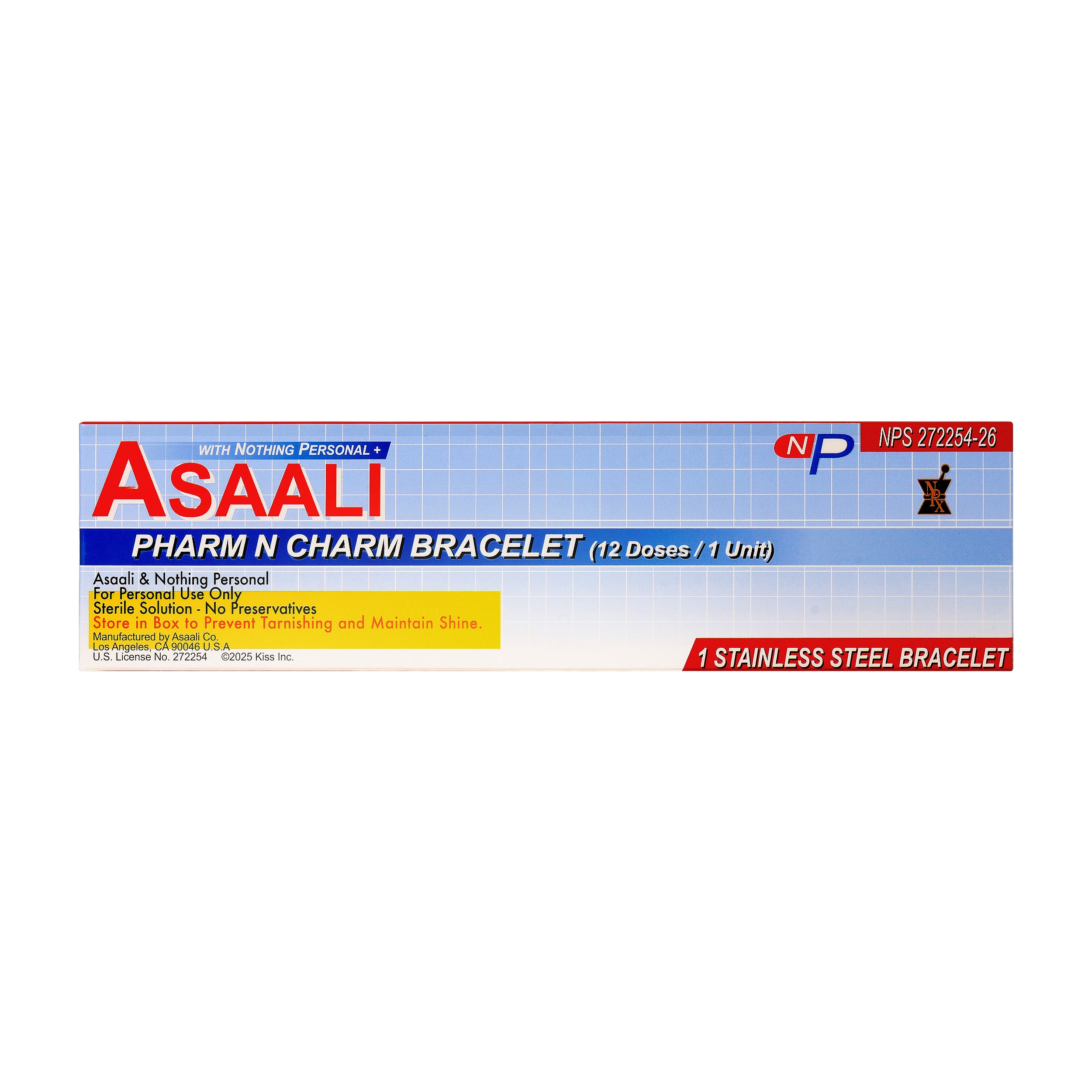 Nothing Personal x Asaali Pharm N Charm Bracelet