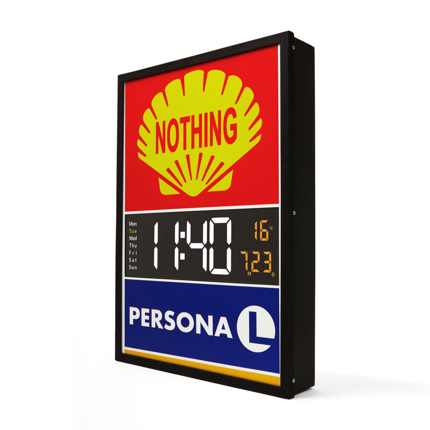 Gas Station Wall Clock