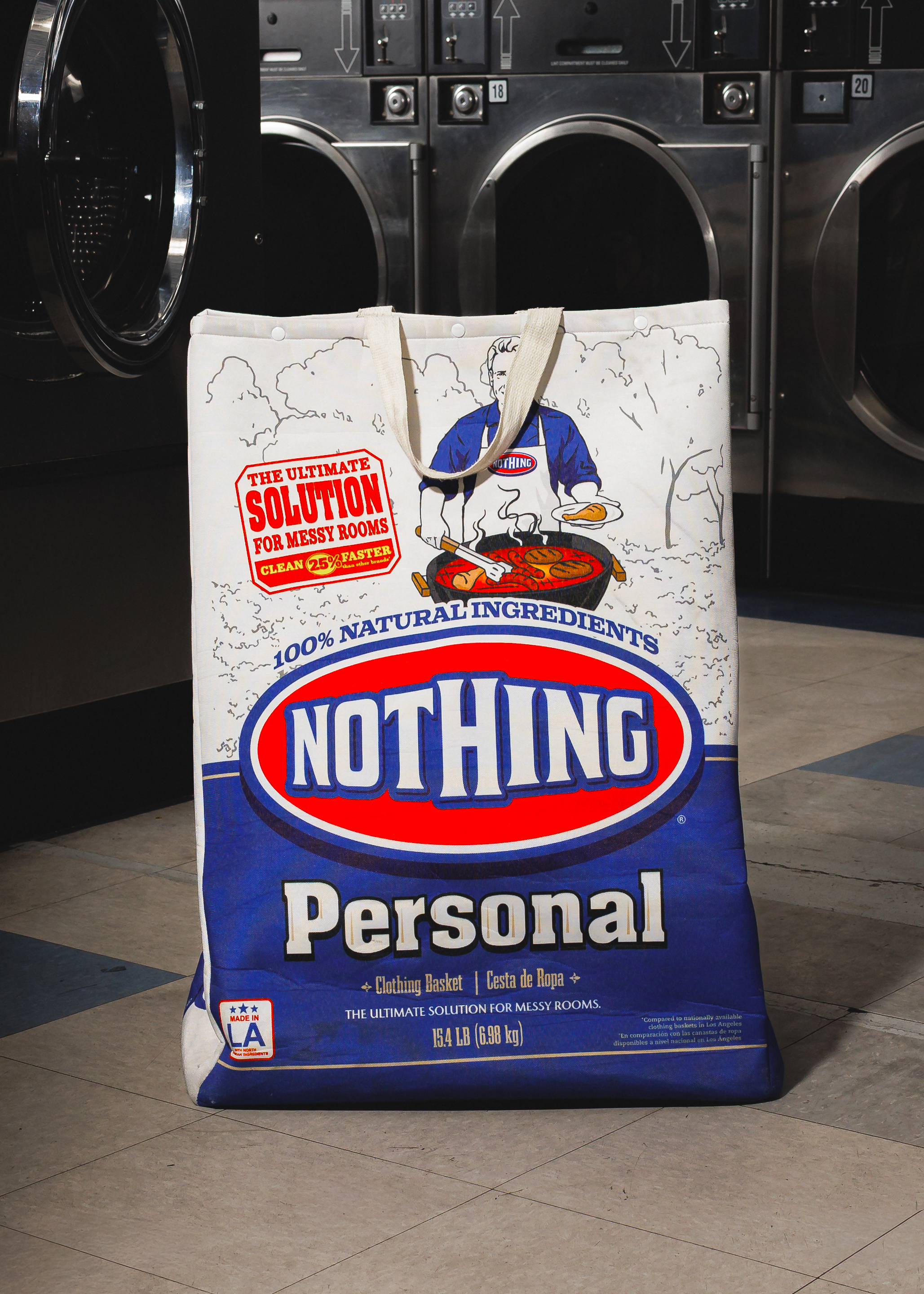 Charcoal Laundry Bag