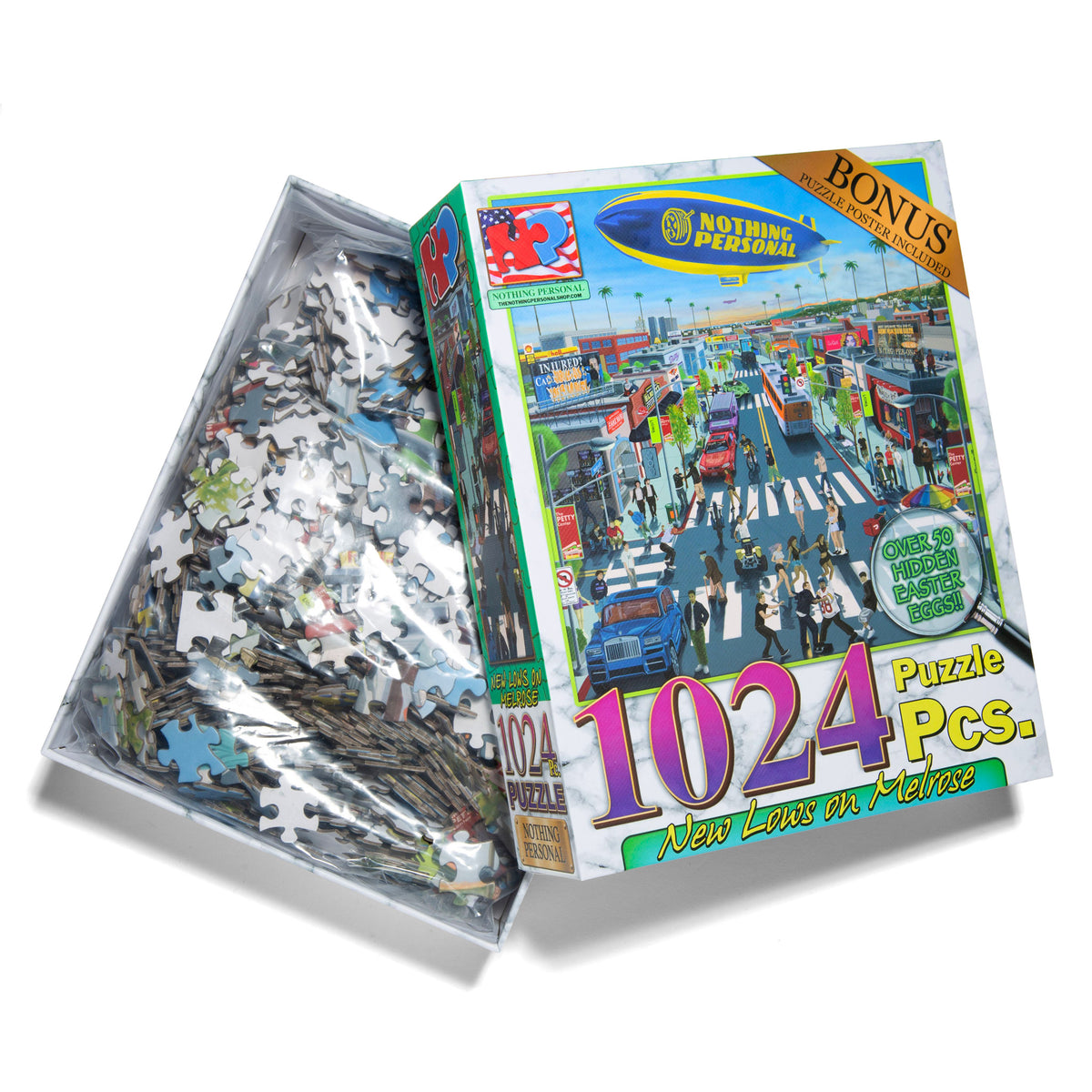 NEW LOWS ON MELROSE PUZZLE
