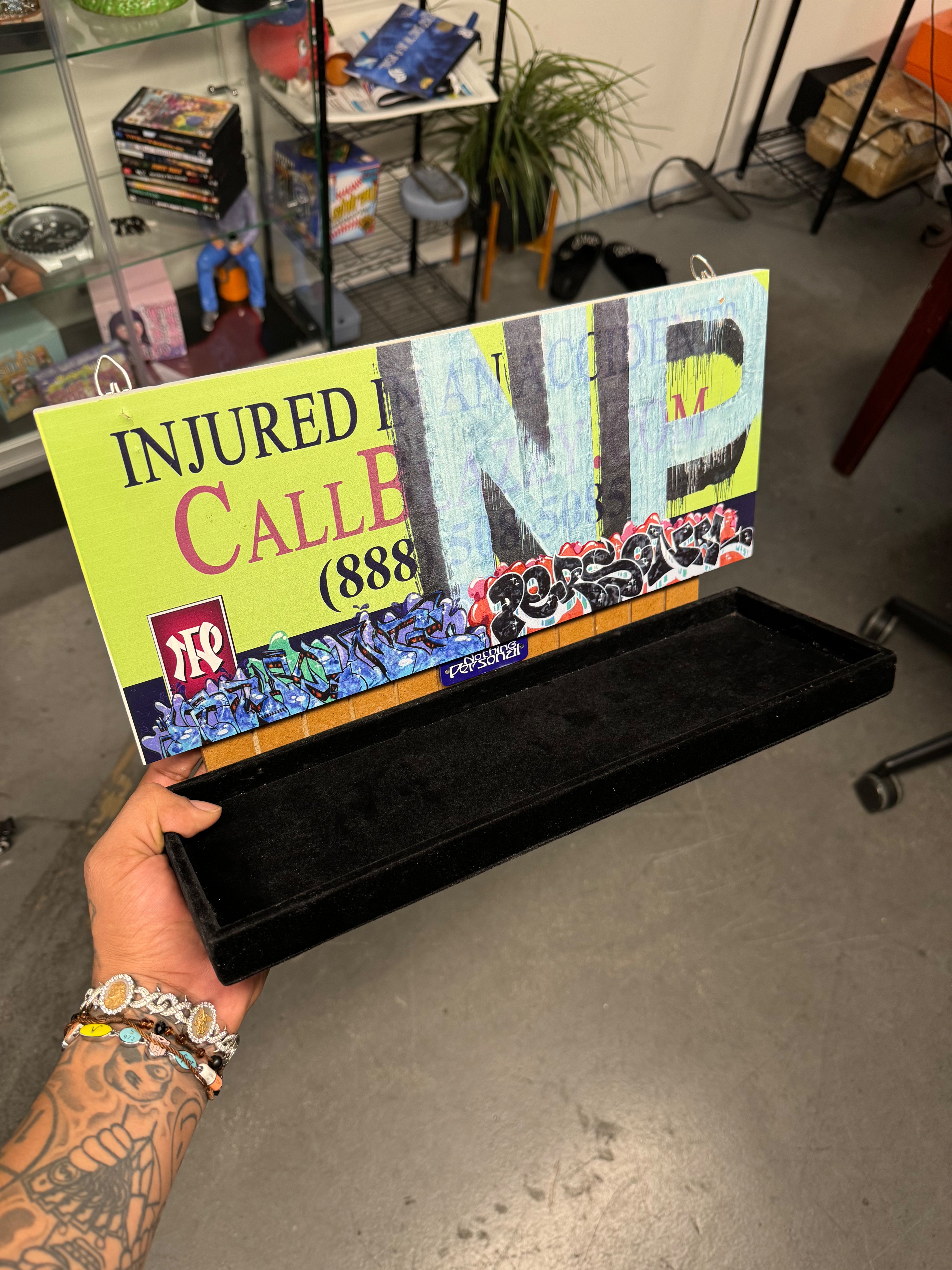 Billboard Jewelry Holder