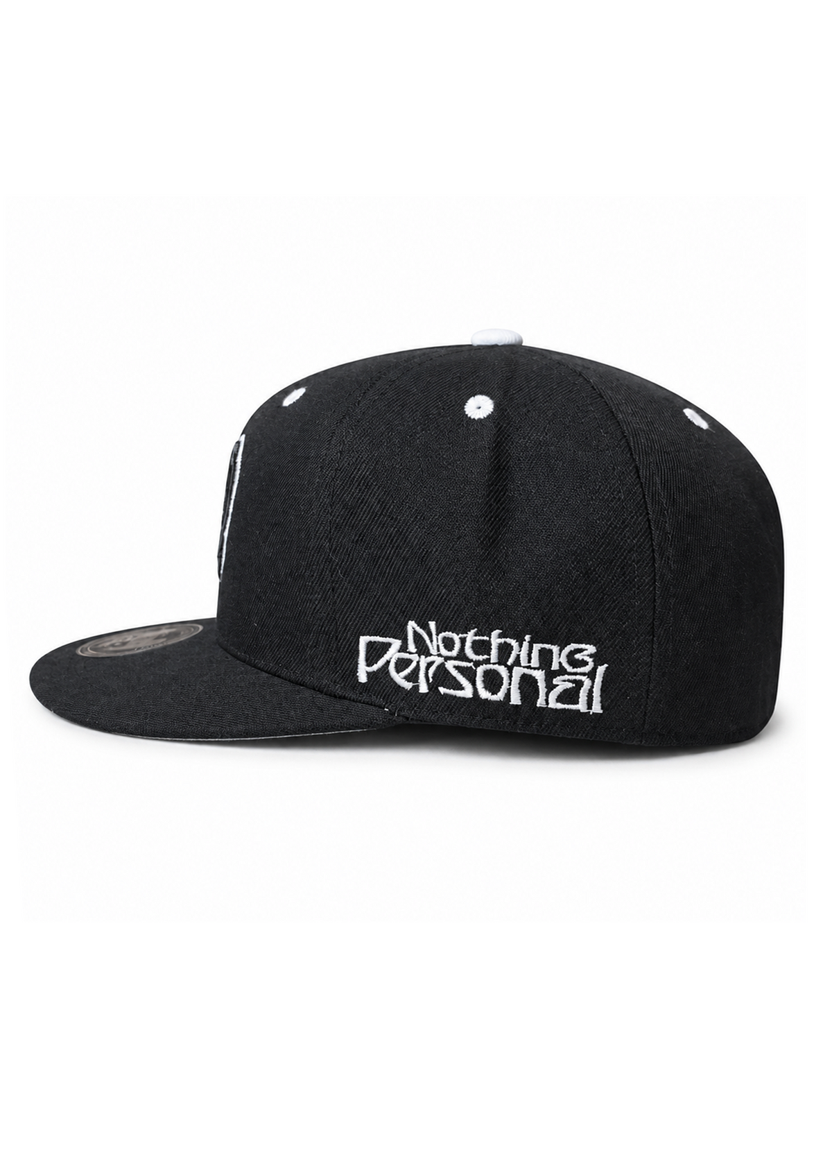 Black Out Fitted, side angle