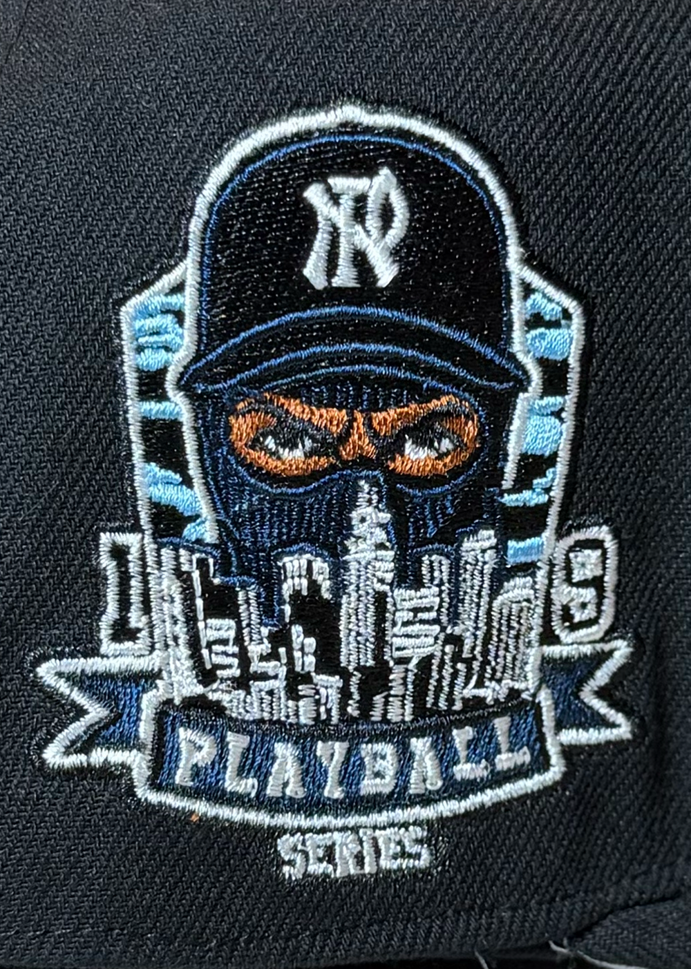 Black Hat, side patch detail