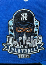 Blue Hat, side patch detail