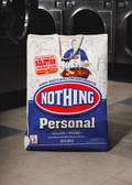 CHARCOAL LAUNDRY BAG