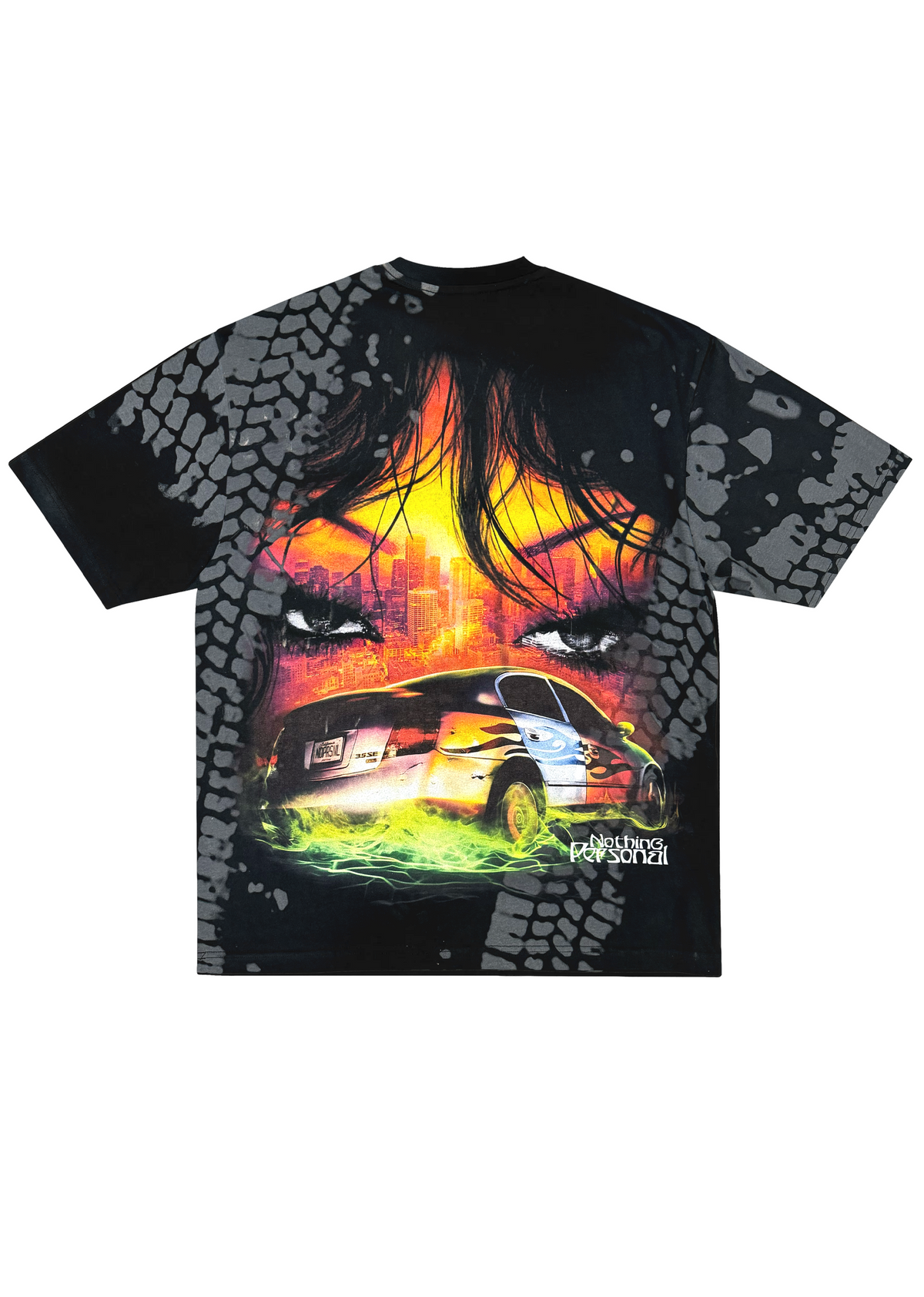 Burn Out Tee, back