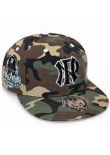 Camo Hat, quarter angle