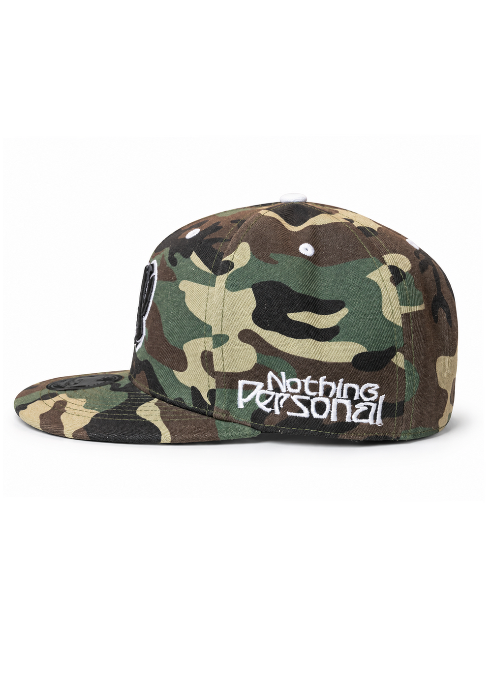 Camo Fitted, side angle