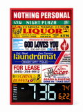 AFTER DARK WALL CLOCK