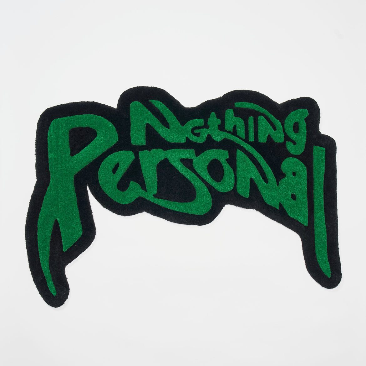 NOTHING PERSONAL LOUNGE TEXT RUG