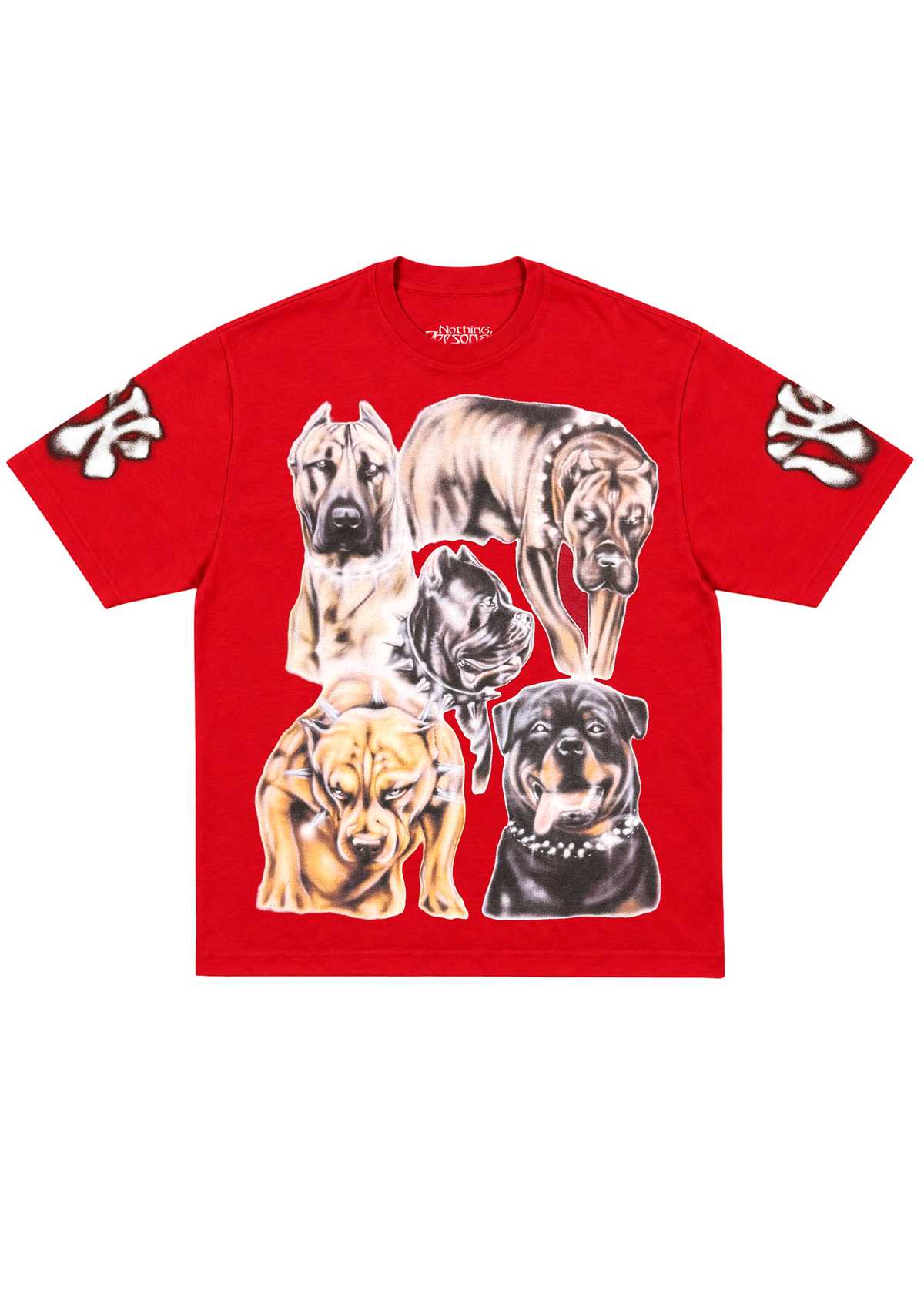 Dog Tee, red