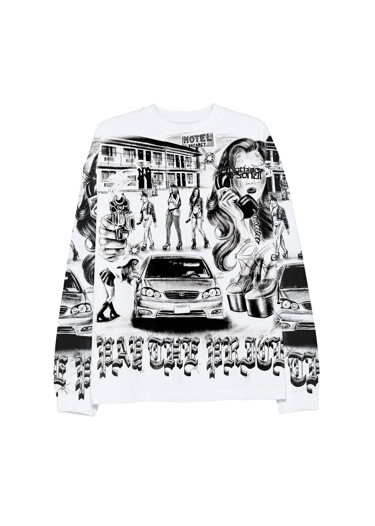 Pay The Price Tee, front