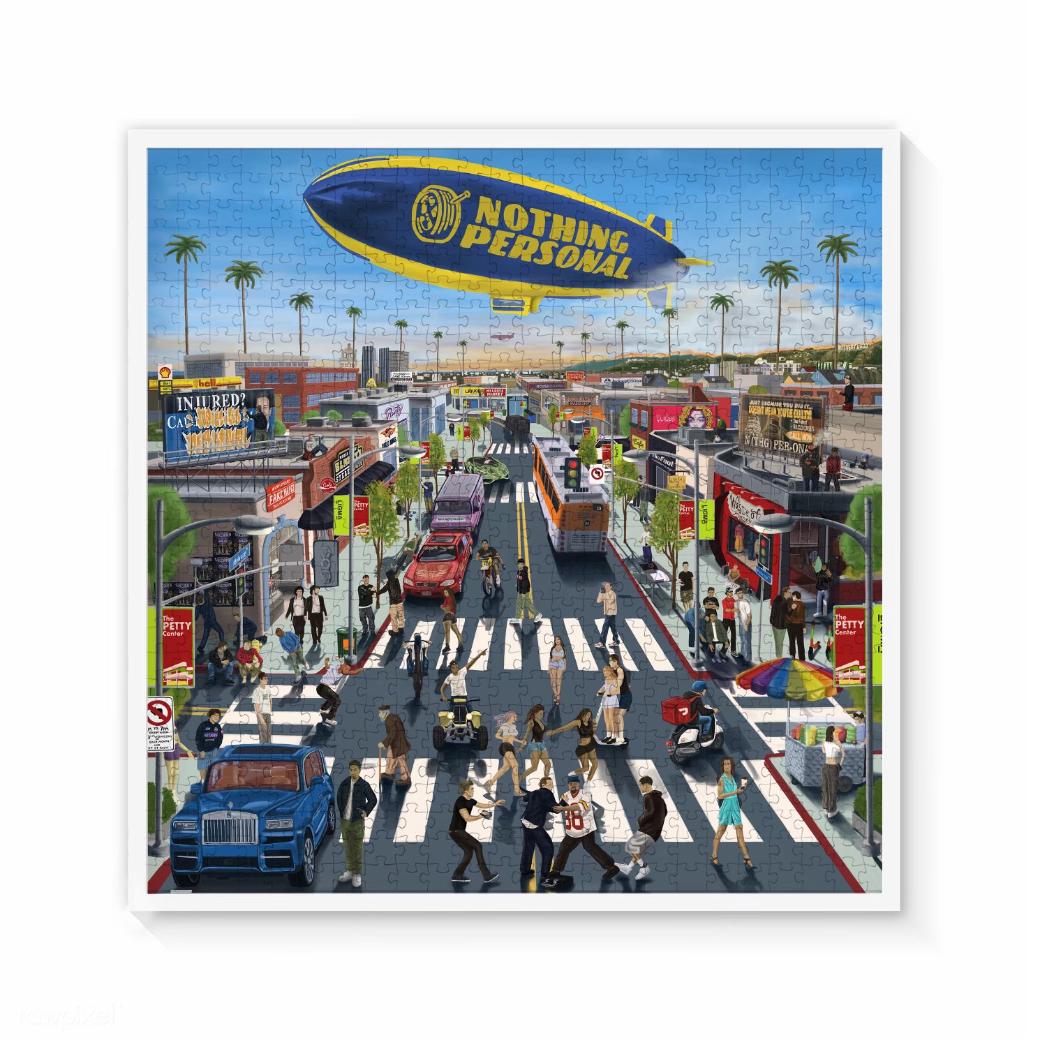 NEW LOWS ON MELROSE PUZZLE