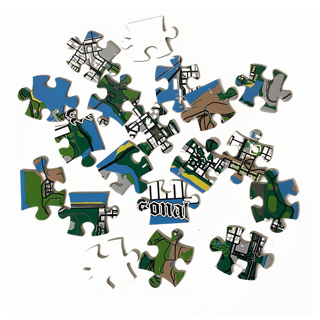 GTA SAN ANDREAS MAP PUZZLE